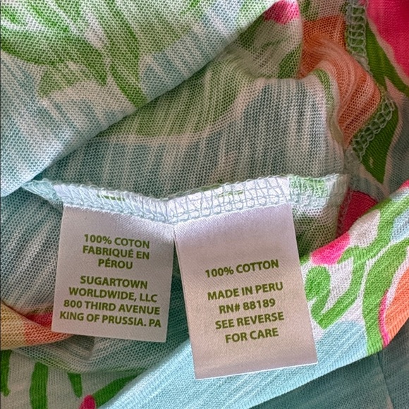 LILLY PULITZER Marlowe Pool Pink Lemonade Dress size medium - Picture 6 of 7